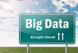 Illustration: Highway Signpost "Big Data" Highway Signpost "Big Data"