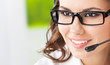 Support phone operator in headset