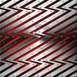 Lightnings - Red and Metal Background
