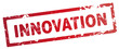 roter stempel innovation vektor