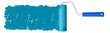 Farbrolle blau