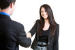 Businesspeople Shaking Hands