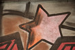 détail graffiti étoile