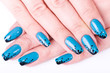 Fashion concept with nail art