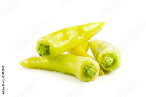 Photo: Paprika (pepper) isolated on a white background Paprika (pepper) isolated on a white background