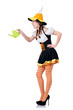 Foto: German girl in traditional festival clothing German girl in traditional festival clothing