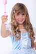 Photo: Girl dressed as princess Girl dressed as princess