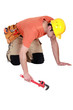 Photo: Workman with an adjustable wrench Workman with an adjustable wrench