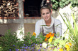 Photo: Young female gardener Young female gardener