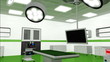 High Tech Operation Room Hospital Interior