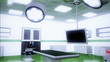 High Tech Operation Room Hospital Interior