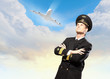 Image of male pilot