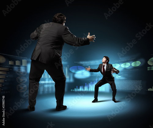 Photo: Business dispute Business dispute