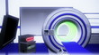 High Tech Operation Room Hospital Interior MRI CT machine