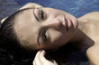 Photo: teenager in a pool teenager in a pool