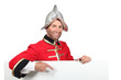 Man dressed as a soldier