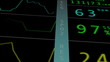 EKG ECG monitor extreme close up macro