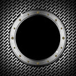 Dark Grunge Metal Porthole