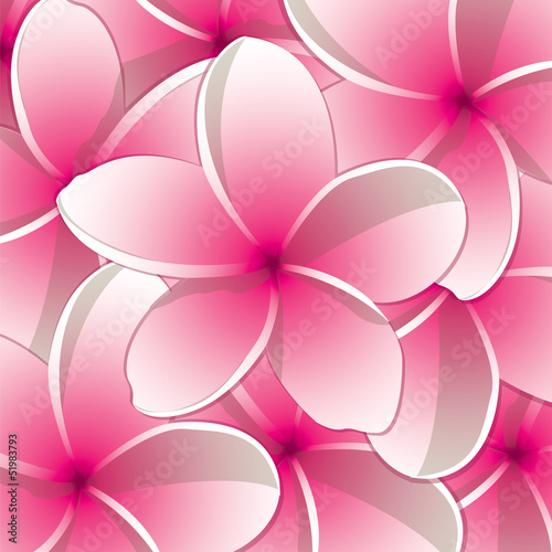 Vector: All occasion frangipani card in vector format. All occasion frangipani card in vector format.