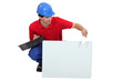 Foto: Male plasterer Male plasterer