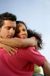 couple embracing