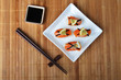 sushi with salmon