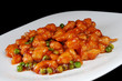 chicken with red sauce