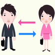 男性　女性　トレード