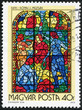 Photo: stamp printed in Hungary shows painting Muses by J. Rippl-Ronai stamp printed in Hungary shows painting Muses by J. Rippl-Ronai