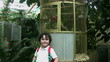 Little boy at the zoo