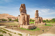The Colossi of Memnon in Luxor, Egypt