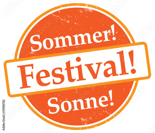 Vector: Sommer! Sonne! Festival! Sommer! Sonne! Festival!