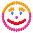 Smiley of balloons