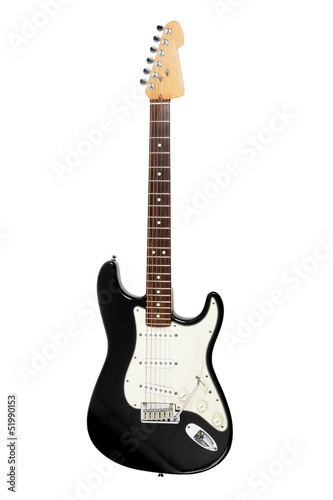 Photo: E-Gitarre schwarz E-Gitarre schwarz