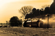 Old retro steam train