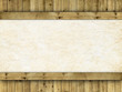 Ilustración: Background - handmade paper sheet and planks Background - handmade paper sheet and planks