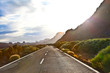 The road to the reserve Tenerife, Canary islands, Spain