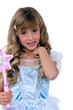 Little girl in a fairy dress