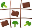 Chocolate Tic Tac Toe (Schokolade Drei Gewinnt)