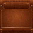 Leather vector background