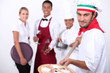 Photo: Hospitality workers Hospitality workers