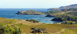 Panorama over the Vermilion Coast in Languedoc Roussillon