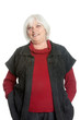 Happy Casual Senior Woman - Waist Up Portrait