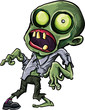 Vector: Vector illustration of a cartoon zombie Vector illustration of a cartoon zombie