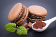 Foto: Macaroons, chocolate Macaroons, chocolate