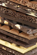 Assorted chocolate close-up