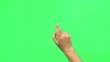 Green Screen Hände