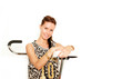 sportliche junge Frau