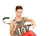 sportliche junge Frau