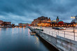 Illuminated Stockholm Royal Opera in the Evening, Sweden